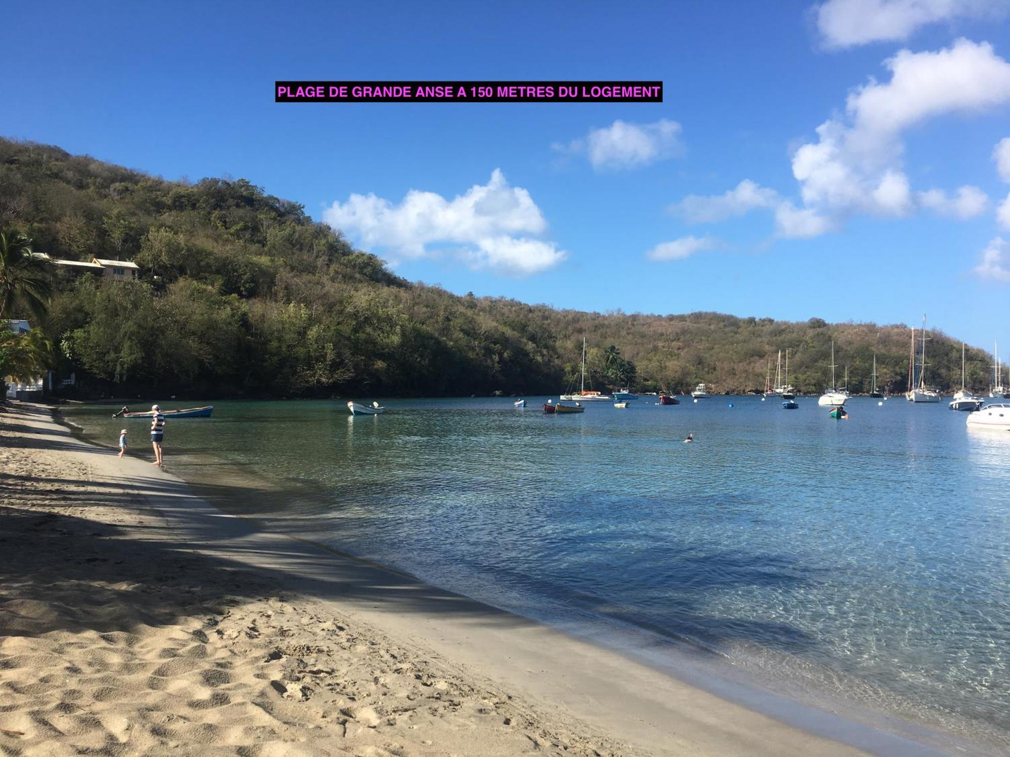 Bungalow "Doussin' Kreyol", Au Calme A 150M De La Plage Grande Anse Bagian luar foto